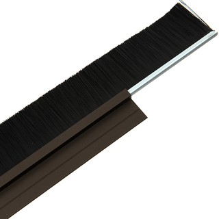 Thanh Ron Seal Boy ngăn côn trùng và hơi lạnh che chân cửa đa năng SỢI CHỔI ĐẾ NÂU 1m x 35mm DTADSSA35D