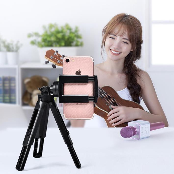 Chân máy chụp ảnh quay phim , livetream TRIPOD MINI 360 độ