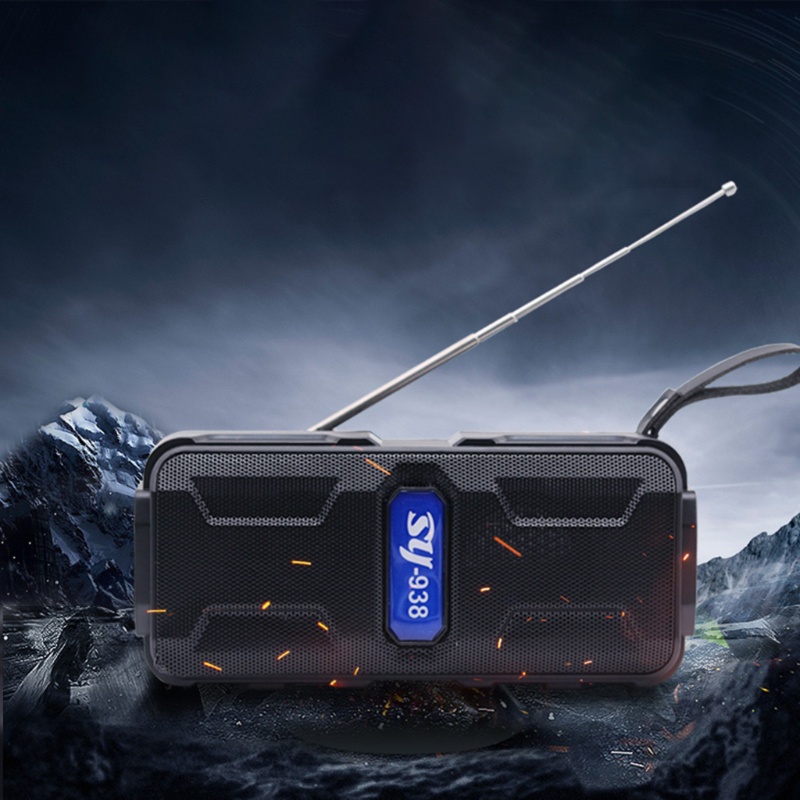Loa Bluetooth Đa Năng Sạc Năng Lượng Mặt Trời
