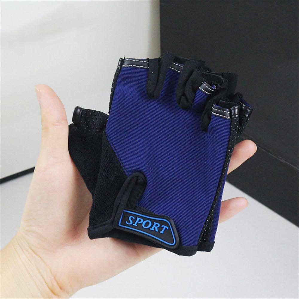 Găng Tay Thể Thao Nửa Ngón Co Giãn Chống Trượt Cho Trẻ Em VANES1