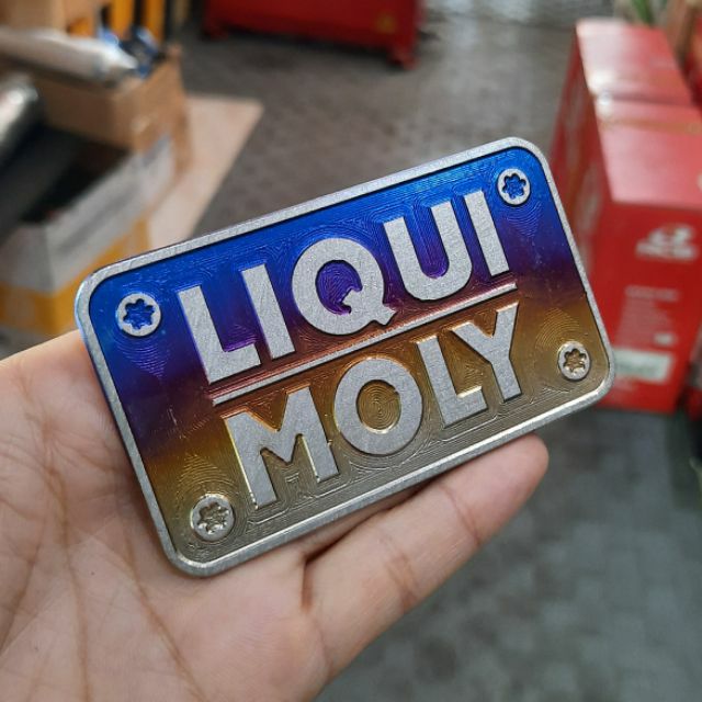 Tem Titan Liqui Moly sẵn keo dán