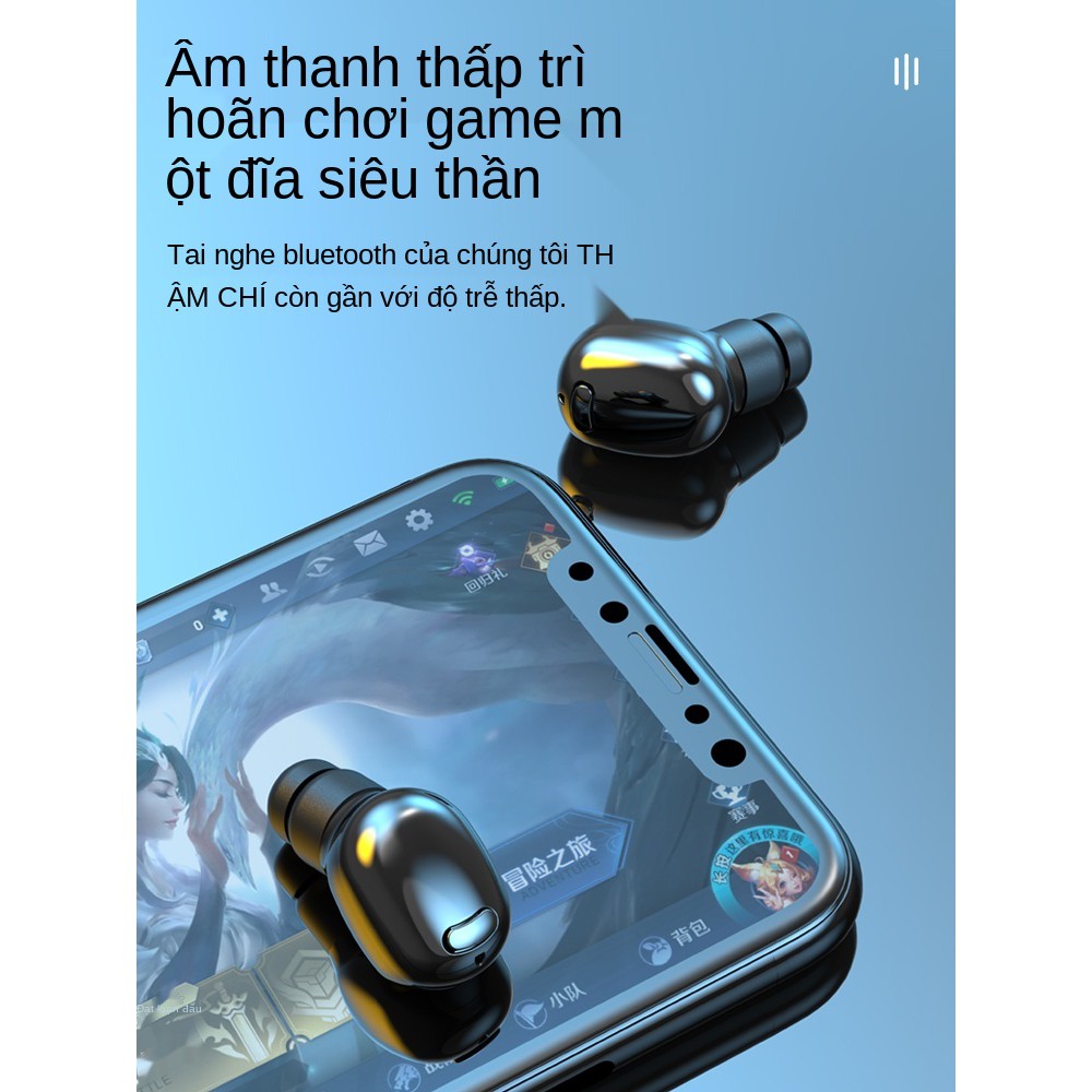 Tai Nghe Bluetooth5.0Không Dây Mini Siêu Nhỏ Tai ChoiPhone7/8pIn-ear6sTaiX7plusTaioppoTai Thể Thao Chạy Bài Hát Luyên Ng