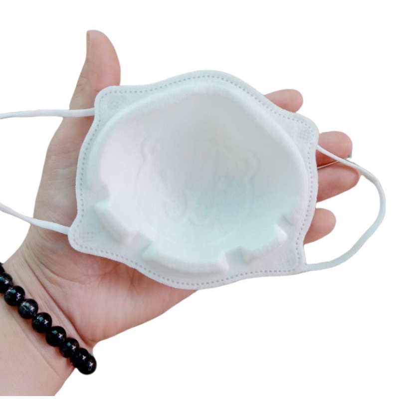 Set 3 chiếc khẩu trang gấu MOMIKO trẻ em 3D cho bé 0-3 tuổi
