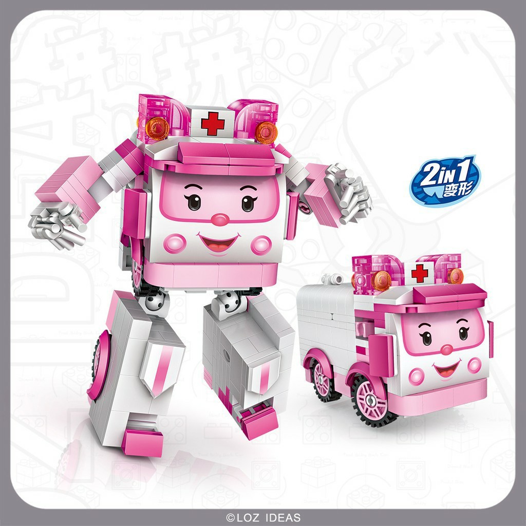 Đội bay siêu đẳng hãng LOZ - Đồ chơi xếp hình lego mini