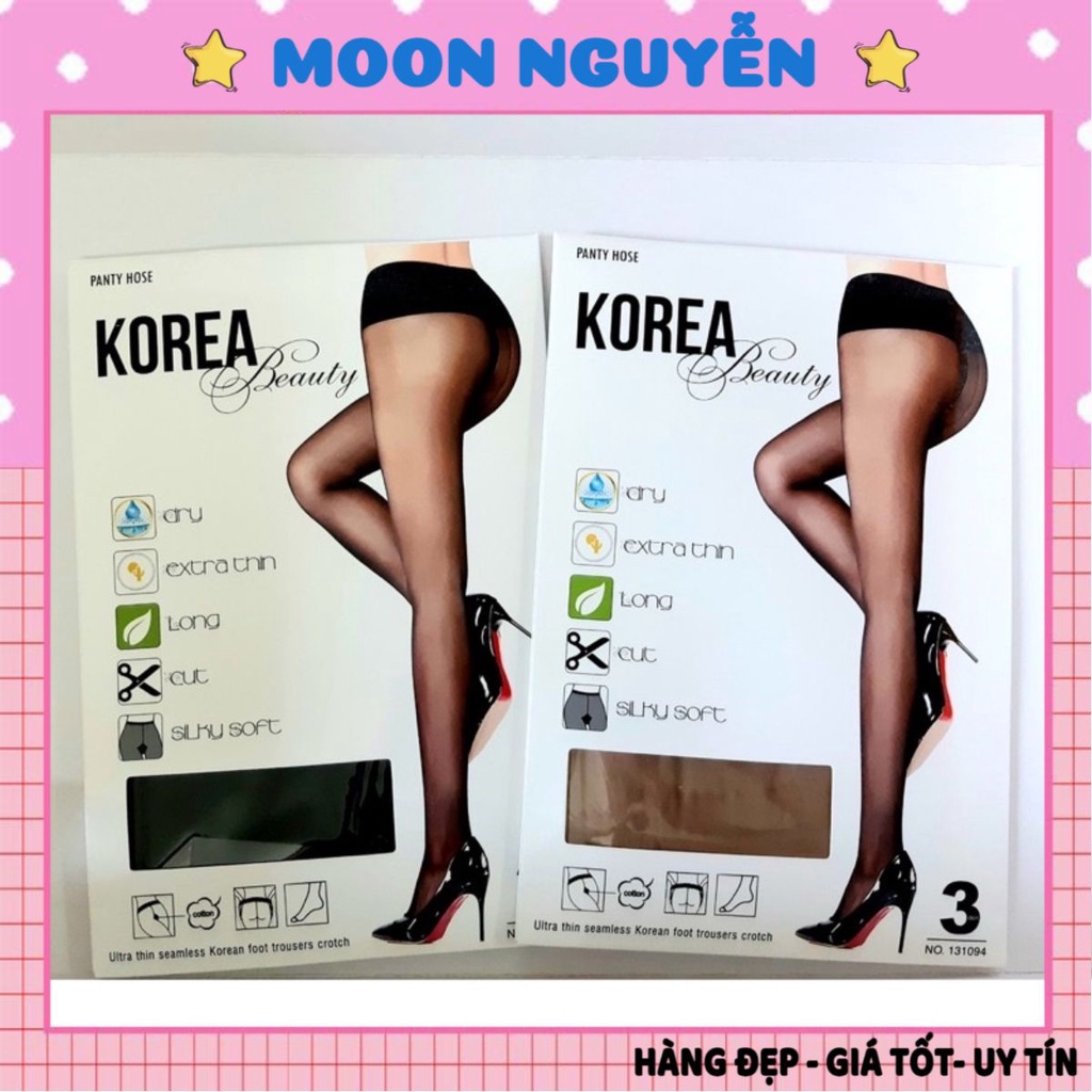 Quần tất giấy da chân nữ Panty House Hàn Quốc tàng hình siêu mỏng thật chân QT19