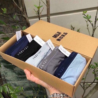 Quần sịp đùi nam Muji set 5 chiếc