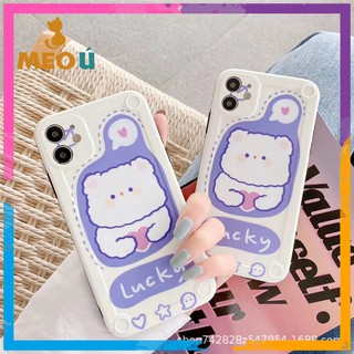 Ốp iPhone Gấu Lucky iPhone 7Plus/8Plus/X/Xs Max/11/11 Pro Max - ốp iphone