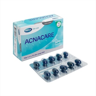 Acnacare - viên uống hỗ trợ mụn, viêm tuyến bã nhờn