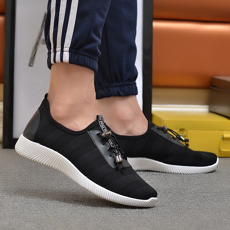 Giày Nam Sneaker  POSA PSSP006 Đen)