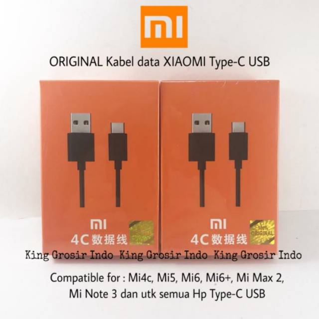 Dây Cáp Sạc Nhanh Xiaomi Mi4c Mi4s Mi5 100% Xiao Mi Usb