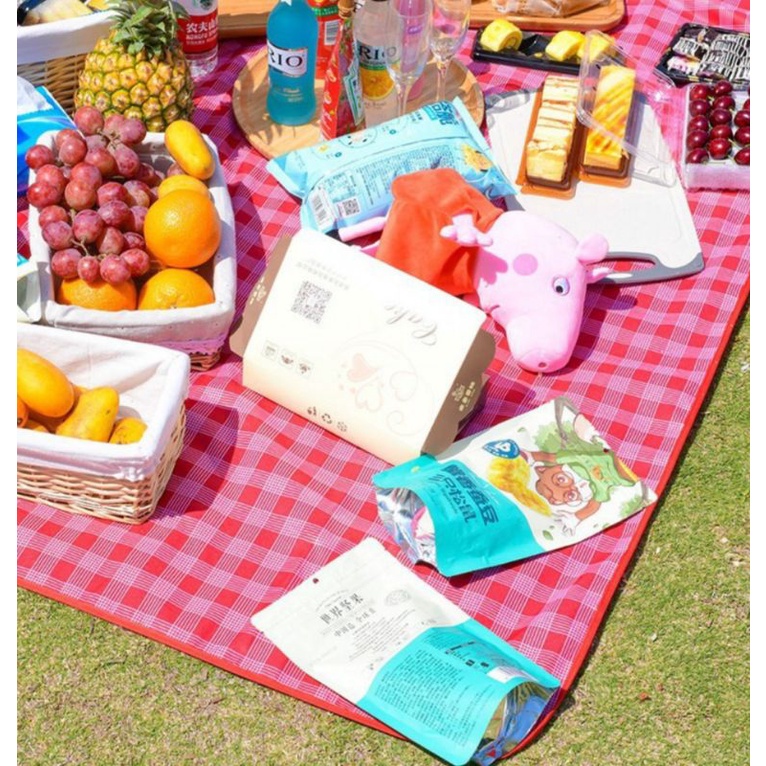 Thảm trải Picnic dã ngoại cực xinh xắn 145x200cm