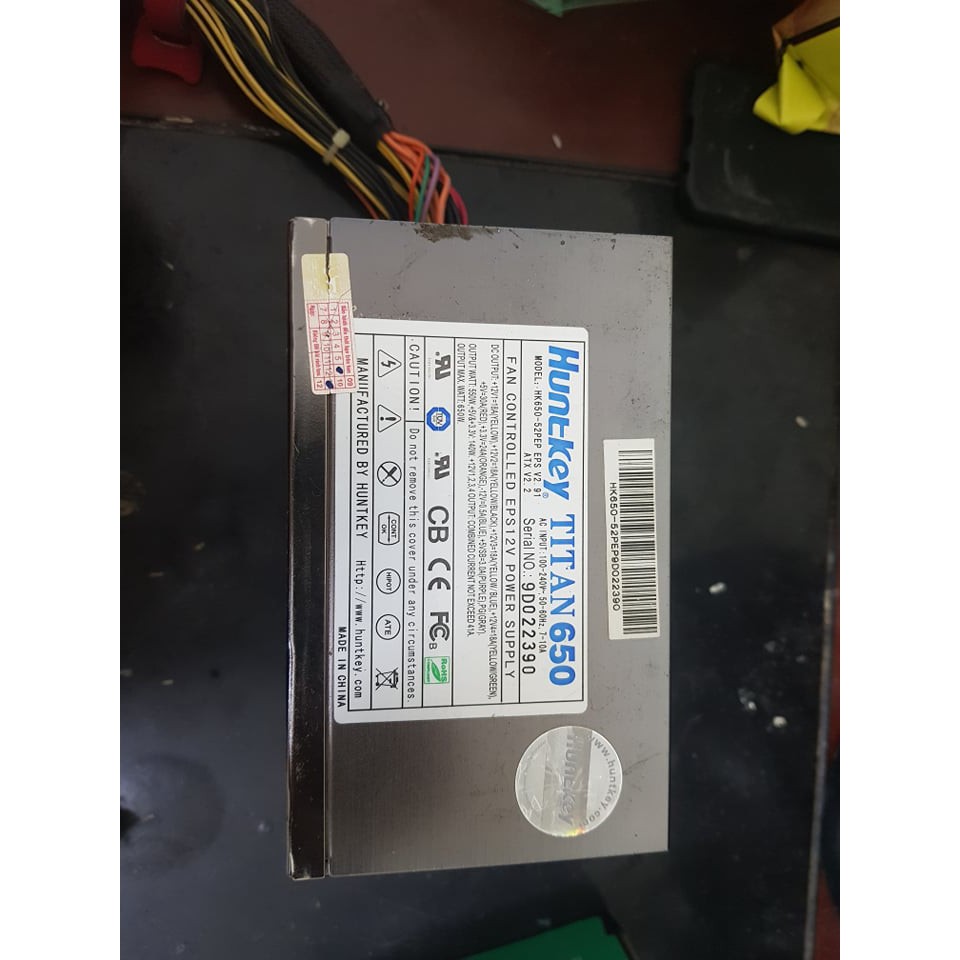 Nguồn Huntkey Titan 650W Power Supply (HK650-52PEP)(HK650-52PEP)