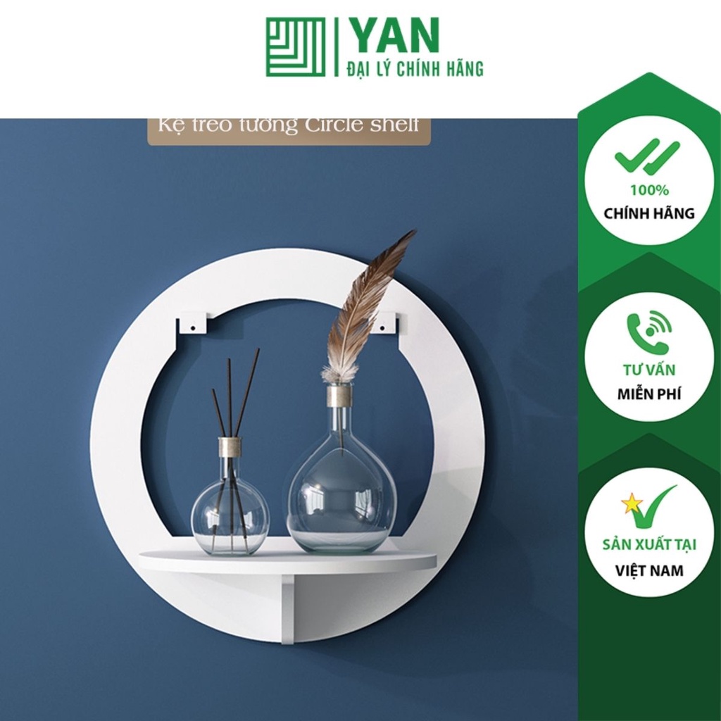 Kệ treo tường trang trí dercor tiện dụng độc đáo - IG389