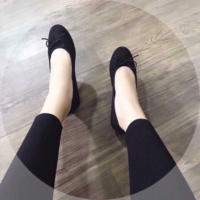 Giày búp bê nơ đen hot trend (kèm 2 ảnh thật cuối) | BigBuy360 - bigbuy360.vn