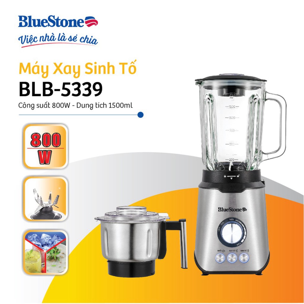 Máy xay sinh tố BlueStone BLB-5339 - Hàng Chính Hãng