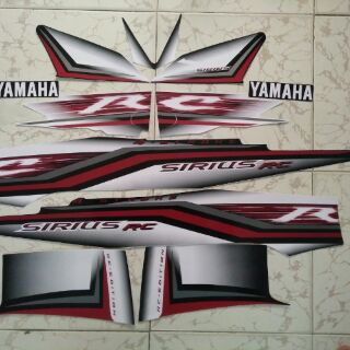 Bộ tem yamaha Sirius Rc 2013 màu đen
