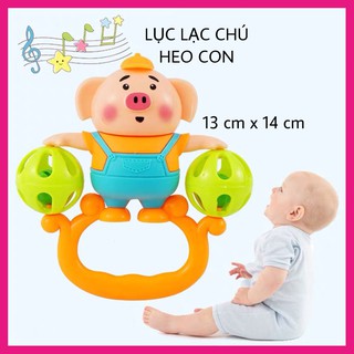 Lục Lạc Cho Bé ✅ FREESHIP ✅ Xúc Xắc Chú Heo Con ✅ ĐỒ CHƠI CHO BÉ