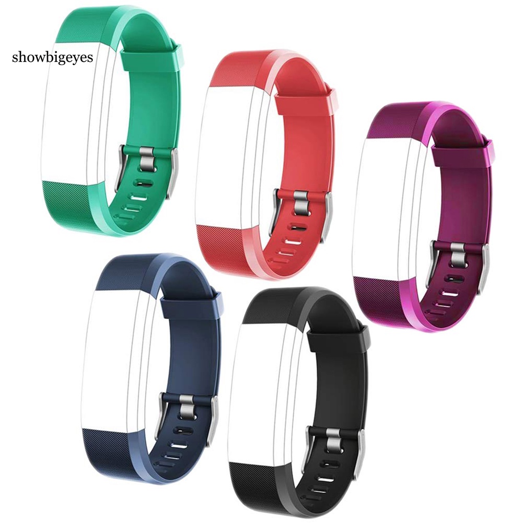 Dây đeo đồng hồ TPE mềm thích hợp cho ID115 Plus/ ID115HR Plus/ ID115 Plus HR
