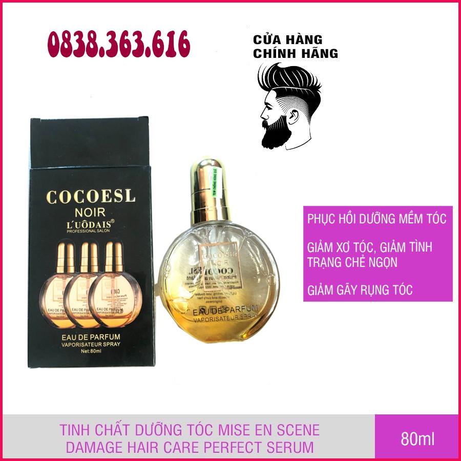 Tinh Dầu Dưỡng Tóc Coco Noir 80ml chuẩn hàng công ty chuẩn loại 1