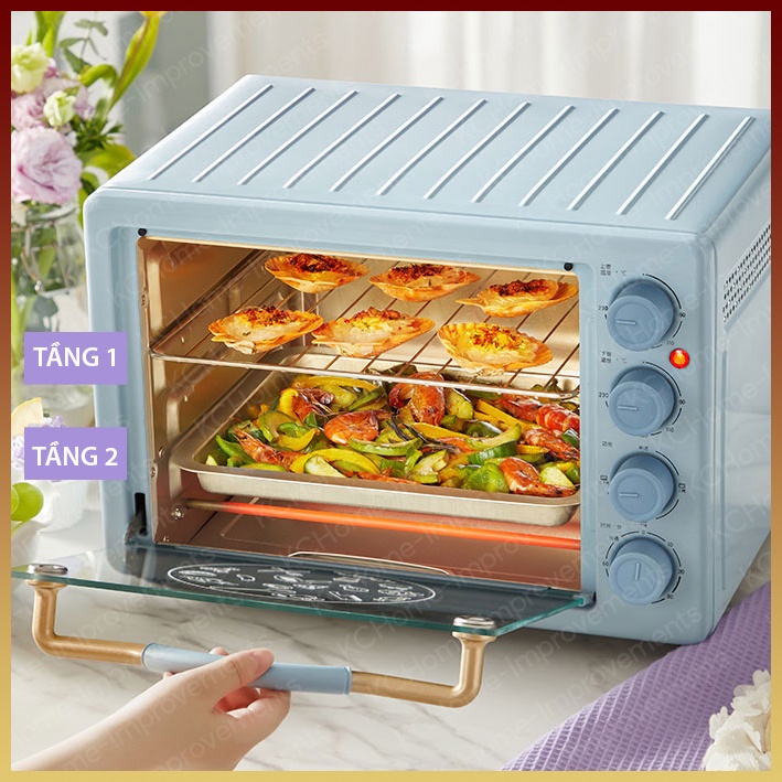 Lò Nướng Đa Năng Bear 20L, DKX-C20D1, 1200w, BH 06 Tháng, KC Home