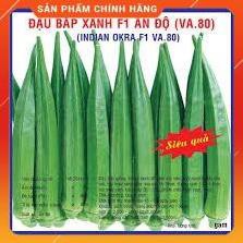 Hạt giống đậu bắp xanh F1 Ấn Độ 10GR