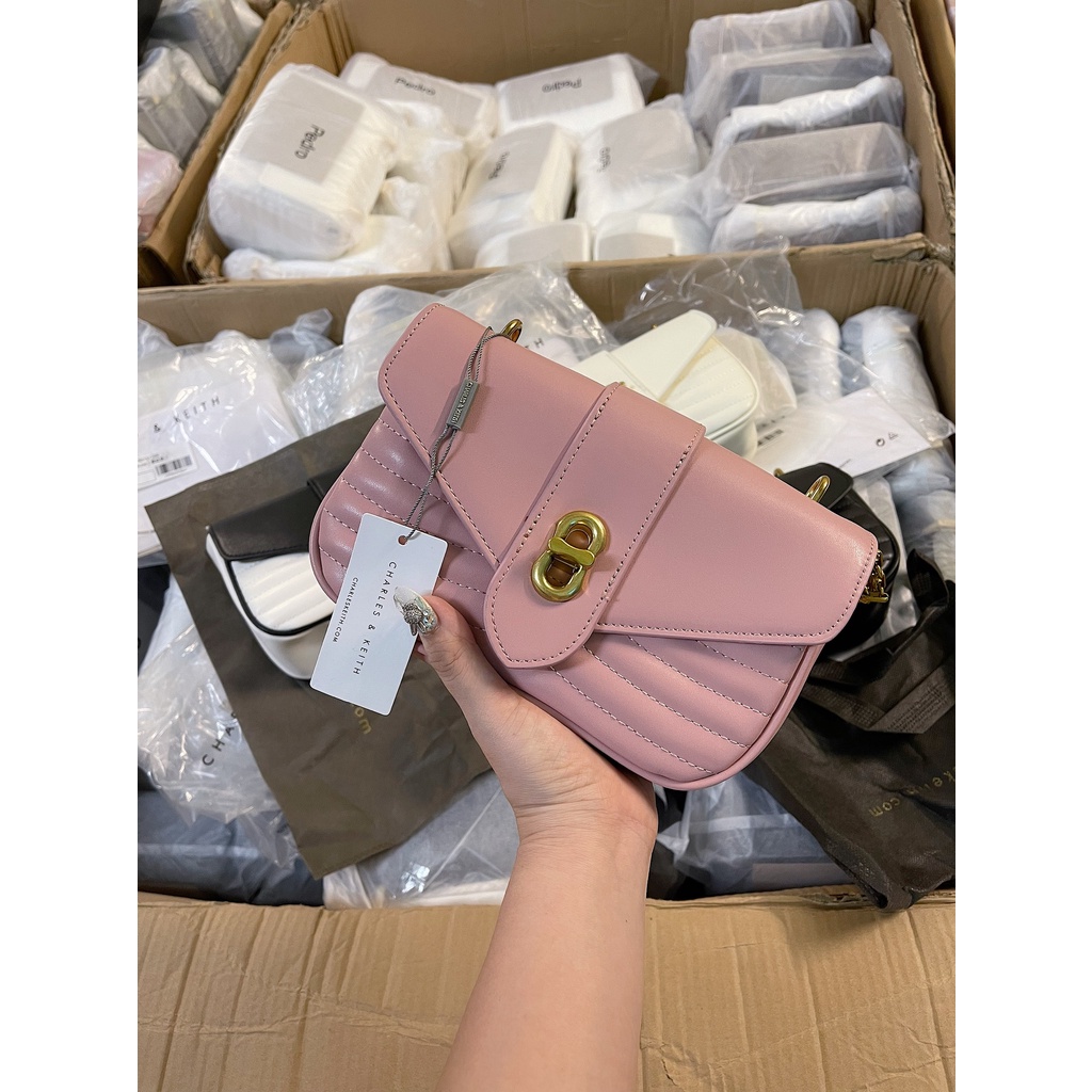 [SALE] Túi đeo chéo xương cá size 21cm cực xinh