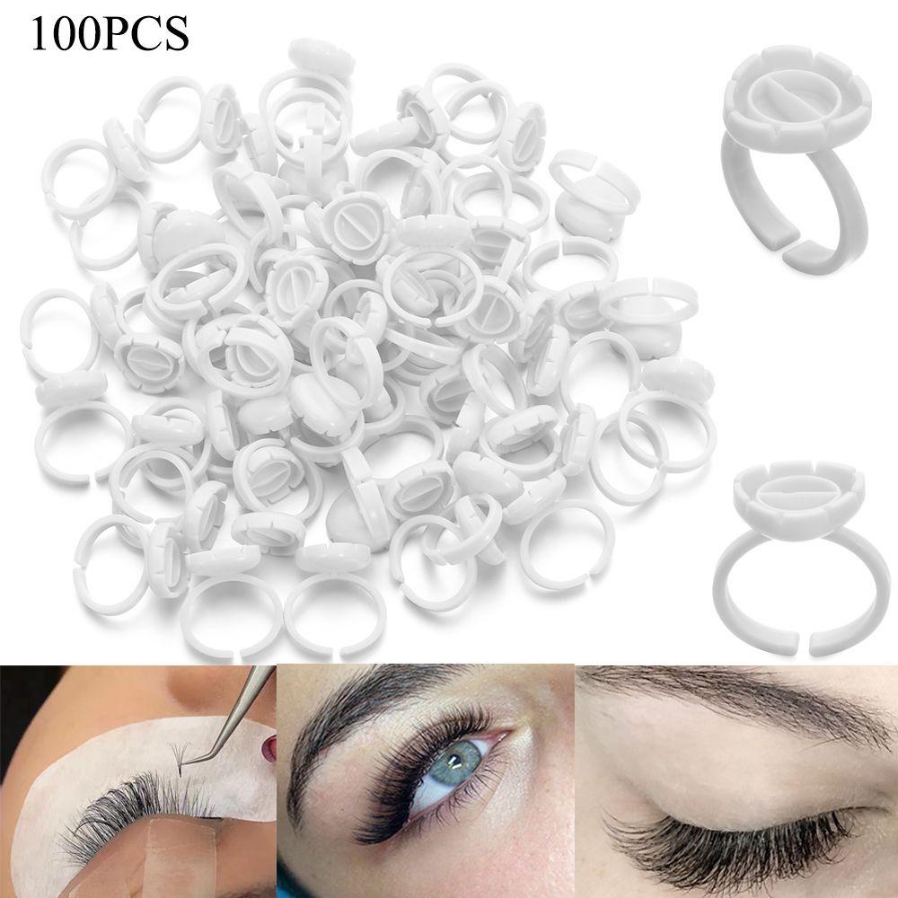 Set 100 Giá Đỡ Lông Mi Giả Dễ Sử Dụng Tiện Lợi Dành Cho Người Hâm Mộ Xăm Hình