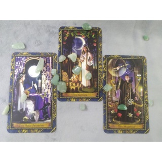 (Hình thật bài Handmade) Bài Tarot Wizards Tarot