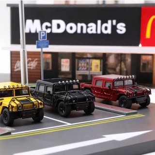 Mô hình ô tô hummer h1 pickup 1/18 master