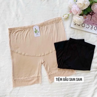 Quần đùi bầu mặc trong váy co giãn 4 chiều chuẩn loại 1