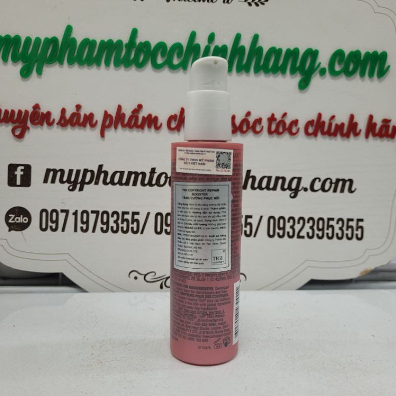 Kem dưỡng phục hồi tóc Tigi copyright repair booster 90ml