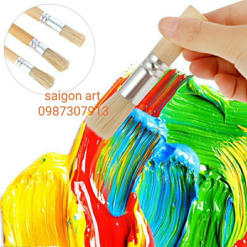 BỘ 3 CỌ ĐẦU TRÒN STENCIL MONT MARTE