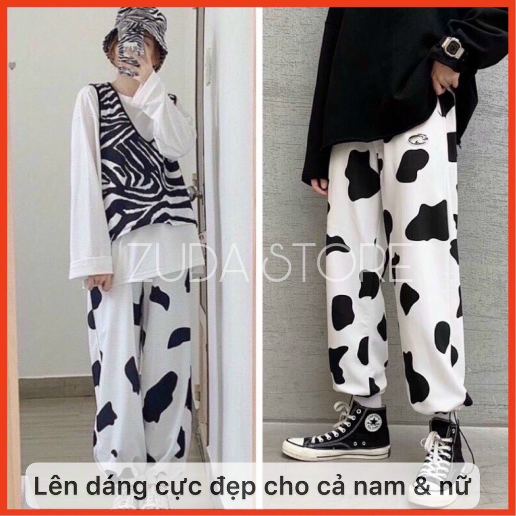 Quần jogger bò sữa phong cách hiphop TTSLA0509