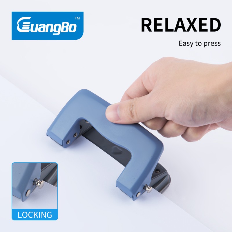 Máy đục giấy 2 lỗ (10 tờ) Guangbo DKJ7701