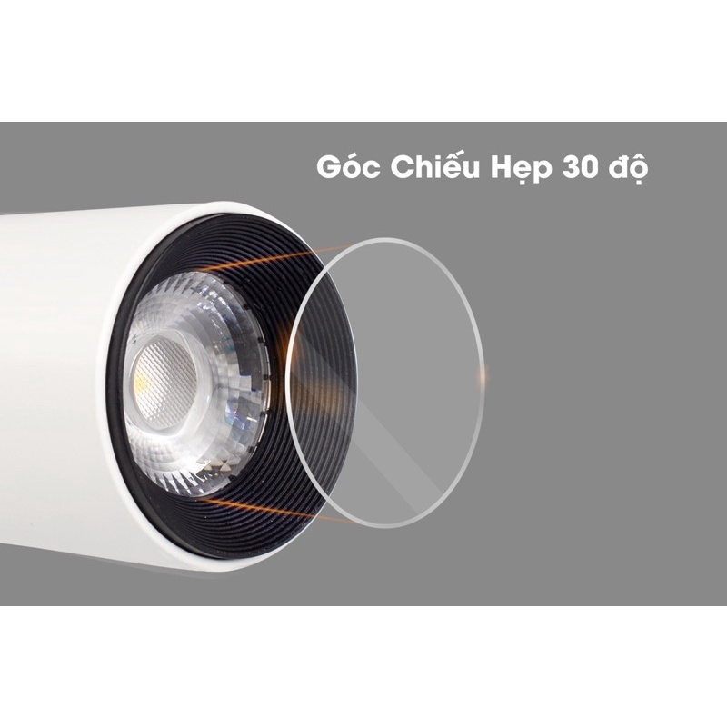 Đèn rọi ray 7w Kingled