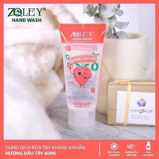 Gel (Nước) Rửa Tay Khô Zoley Hương Dâu Cho Bé 60ml