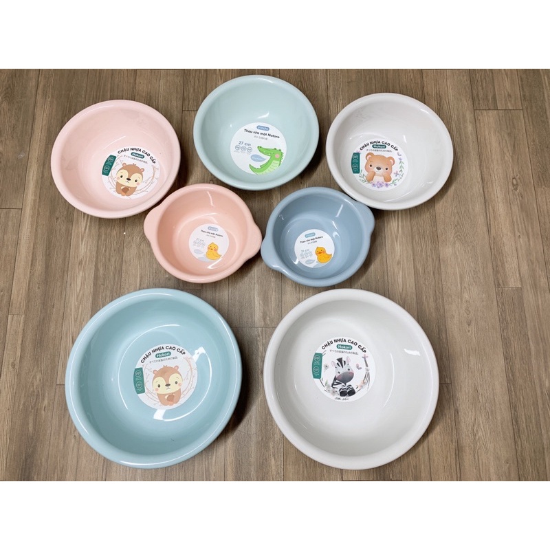 Chậu rửa mặt và vệ sinh cho bé( đường kính 21cm,27cm,33cm)