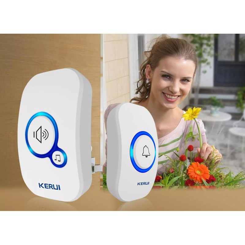 Chuông Cửa Không Dây Thông Minh KERUI M577 - Thu phát sóng RF 433MHz - Tín Hiệu Mạnh, BẢO HÀNH 12 THÁNG