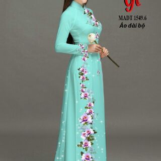 Vải áo dài in hoa