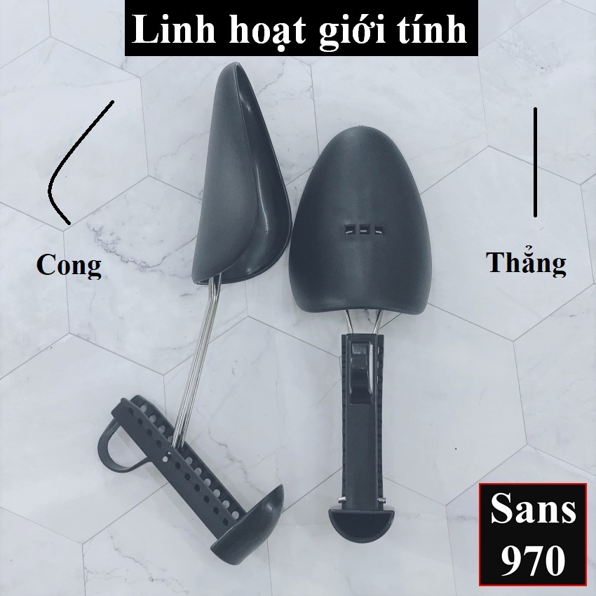 Cây giữ form giày nhựa Sans970 giá rẻ cốt giầy shoes trees shoe tree