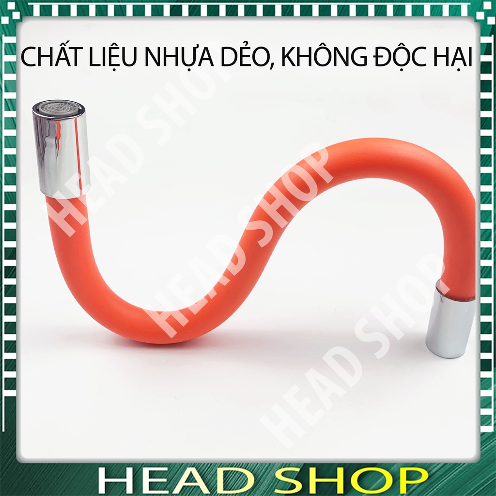 Đầu vòi nước ống nối dài tăng áp linh hoạt mã V2 xoay 720° theo mọi hướng dài 50cm HEADSHOP