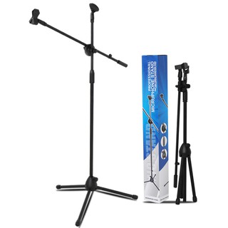 Chân micro cao Pro microphone stands gắn được 2 mic