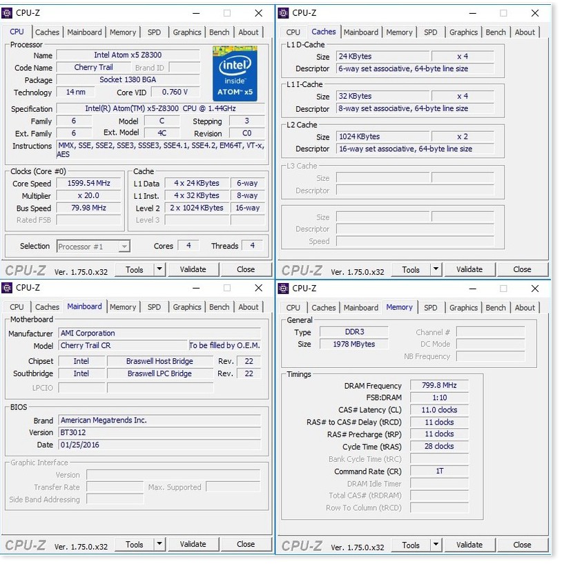 Máy tính để bàn mini Intel Z8350 Ram 2G | BigBuy360 - bigbuy360.vn