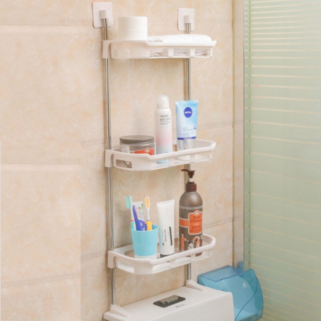 Kệ nhà tắm Kệ nhựa inox đựng đồ đa năng siêu chịu lực M14
