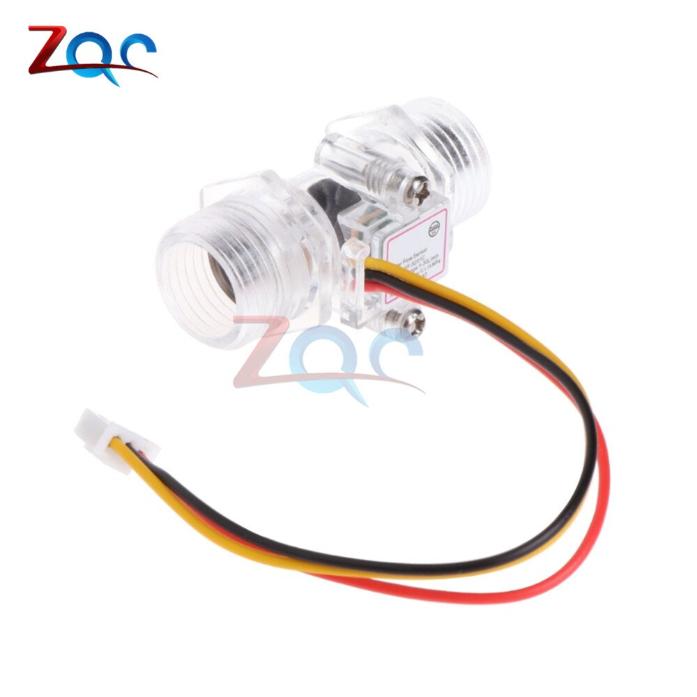 Cảm Biến Lưu Lượng Nước G1 / 2inch Dn15 Dc 5-15v Trong Suốt