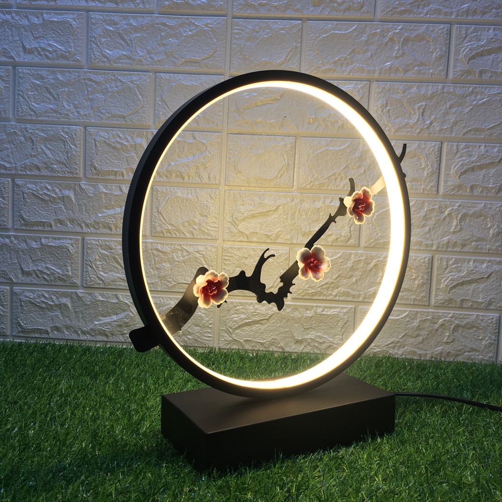 Đèn bàn hiện đại decor trang trí phòng ngủ, phòng làm việc độc đáo, siêu sáng, thiết kế phong cách Vintage, bảo hành 12t