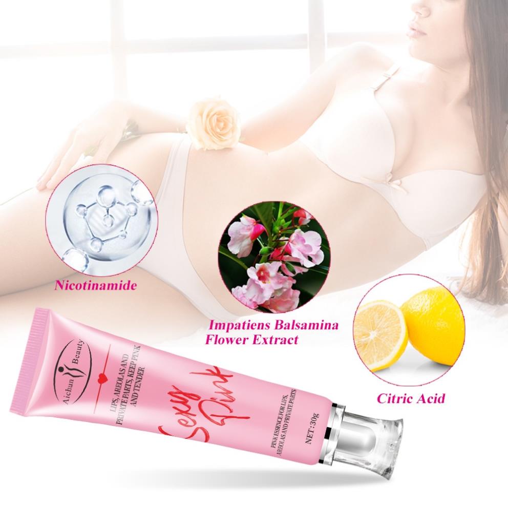 Kem chống thâm môi, làm hồng nhũ hoa vùng kín Sexy Pink Aichun Beauty 30G