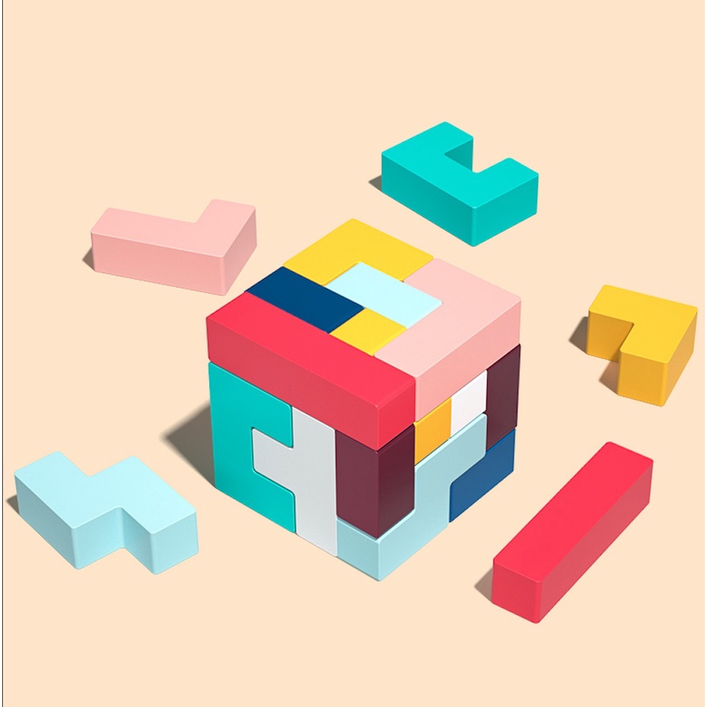 Bộ xếp hình khối xây dựng Tetris MH: 9000000460