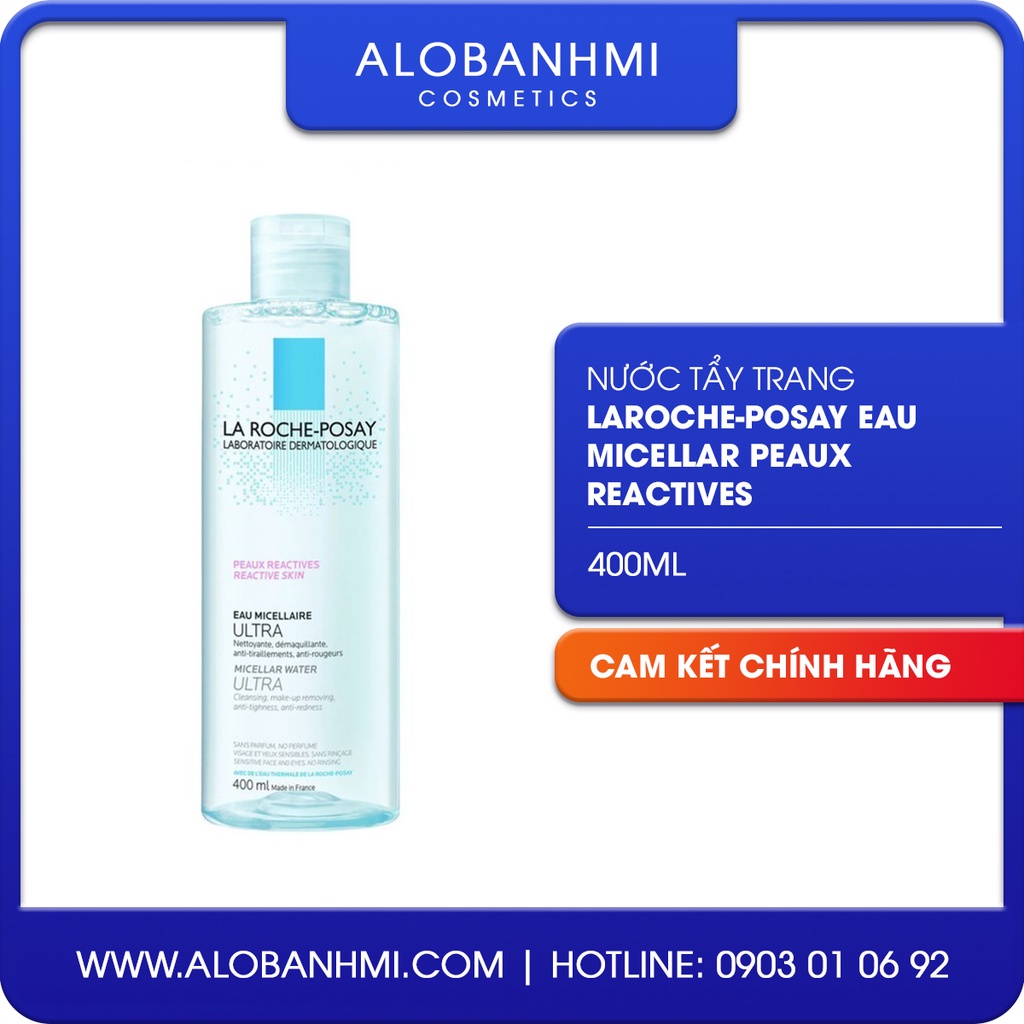 Nước tẩy trang Laroche-Posay Eau Micellar (400ml)