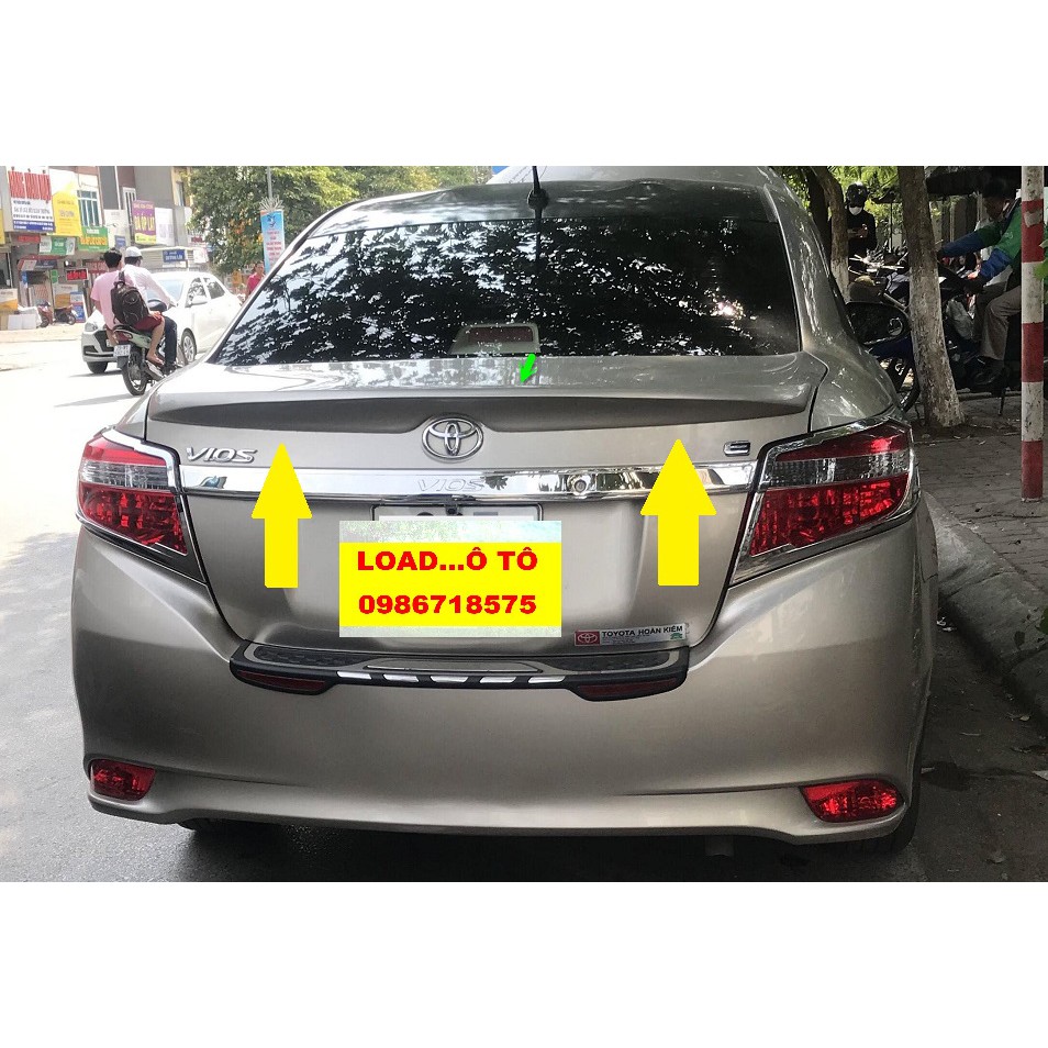 Đuôi Gió Liền Cốp Xe Toyota Vios 2014-2018 Hàng Cao Cấp Nhất Thị Trường